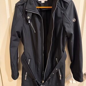 Michael Kors Women's Black Belted Jacket